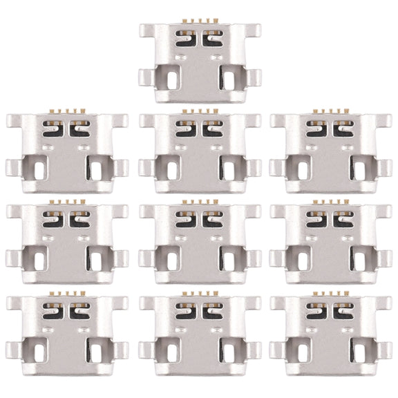 10 PCS Charging Port Connector for Huawei Honor 6C Pro