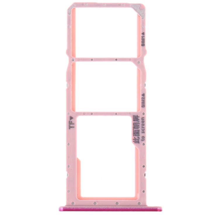 SIM Card Tray + SIM Card Tray + Micro SD Card Tray for Huawei Y7 (2019) / Y7 Pro (2019) / Y7 Prime (2019) (Purple)