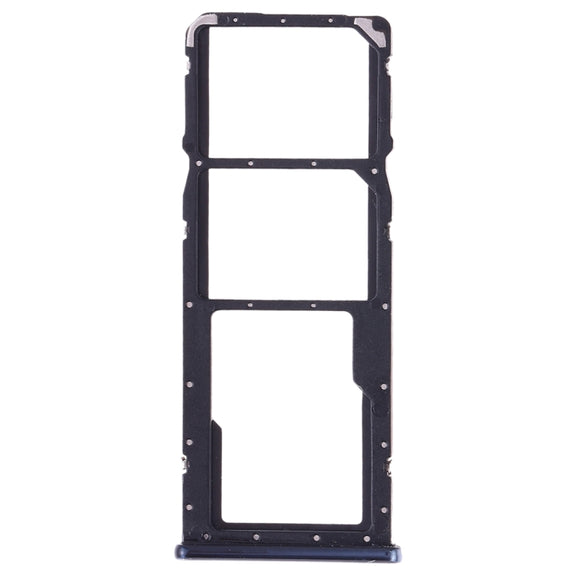 SIM Card Tray + SIM Card Tray + Micro SD Card Tray for Huawei Y9 (2019) (Black)