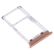 SIM Card Tray + SIM Card Tray / Micro SD Card Tray for Xiaomi Mi CC9 (Gold)