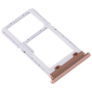 SIM Card Tray + SIM Card Tray / Micro SD Card Tray for Xiaomi Mi CC9 (Gold)