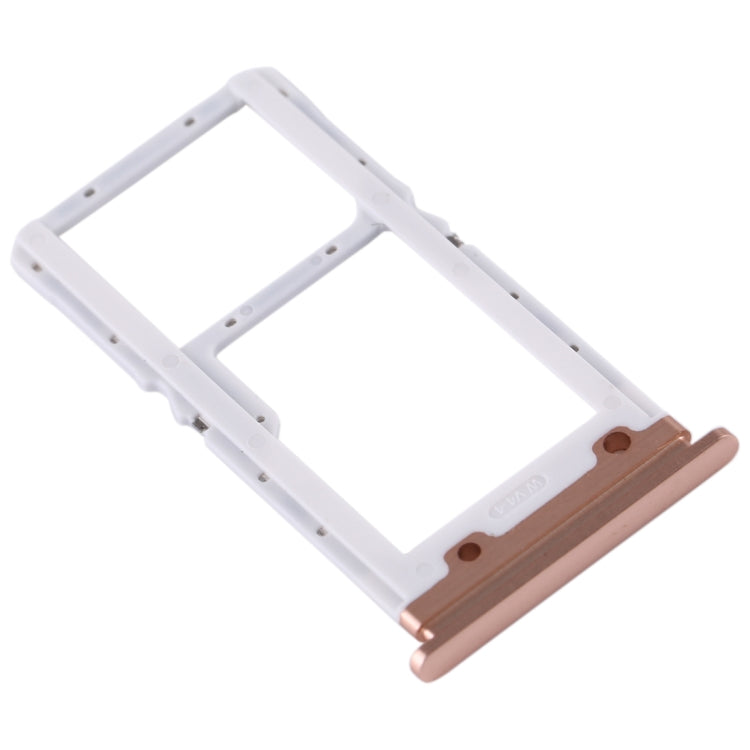 SIM Card Tray + SIM Card Tray / Micro SD Card Tray for Xiaomi Mi CC9 (Gold)