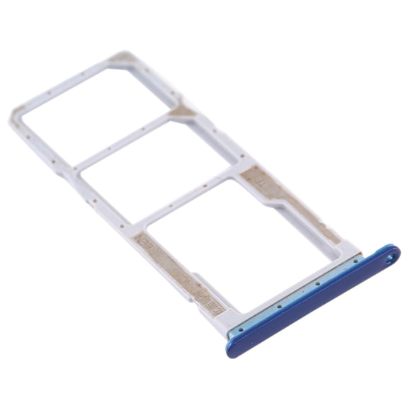 SIM Card Tray + SIM Card Tray + Micro SD Card Tray for Xiaomi Redmi 7A (Dark Blue)