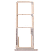 SIM Card Tray + SIM Card Tray + Micro SD Card Tray for Xiaomi Redmi 7A (Gold)