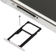 For Huawei Honor 7 Nano SIM Card Tray + Nano SIM / Micro SD Card Tray (Silver) - Card Socket by PMc TechLife | Online Shopping South Africa | PMc TechLife | Buy Now Pay Later Mobicred