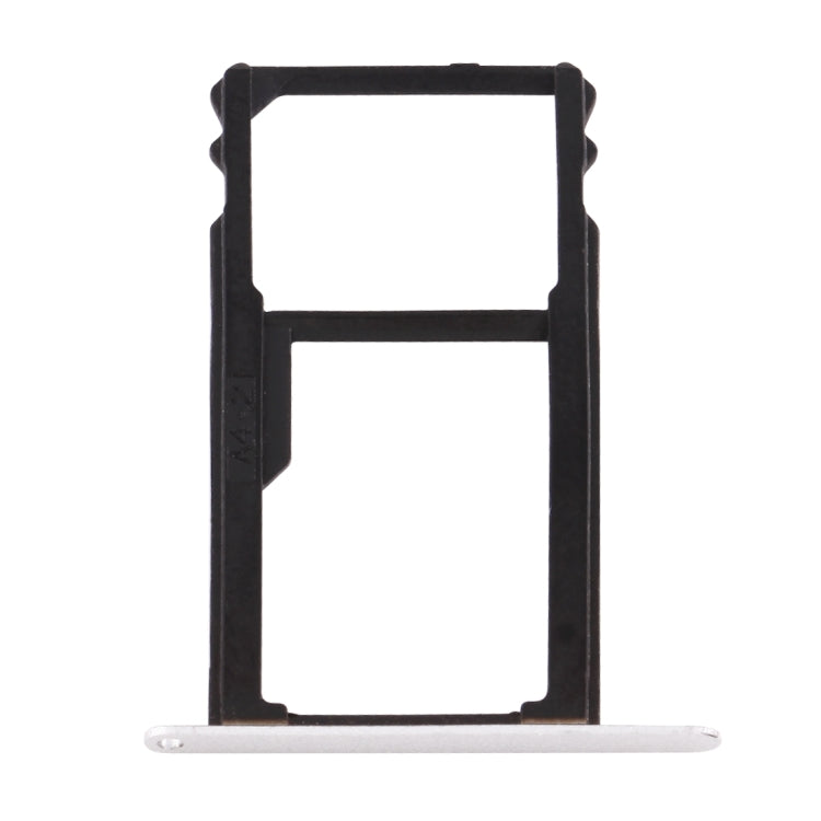 For Huawei Honor 7 Nano SIM Card Tray + Nano SIM / Micro SD Card Tray (Silver)