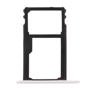 For Huawei Honor 7 Nano SIM Card Tray + Nano SIM / Micro SD Card Tray (Silver)
