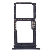 SIM Card Tray + SIM Card Tray / Micro SD Card Tray for Huawei Honor 9X / Honor 9X Pro(Black)