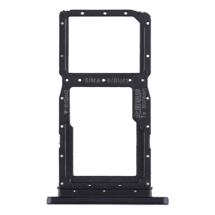 SIM Card Tray + SIM Card Tray / Micro SD Card Tray for Huawei Honor 9X / Honor 9X Pro(Dark Blue)