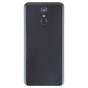 Battery Back Cover with Camera Lens & Fingerprint Sensor for LG Q7 / Q7+(Black)