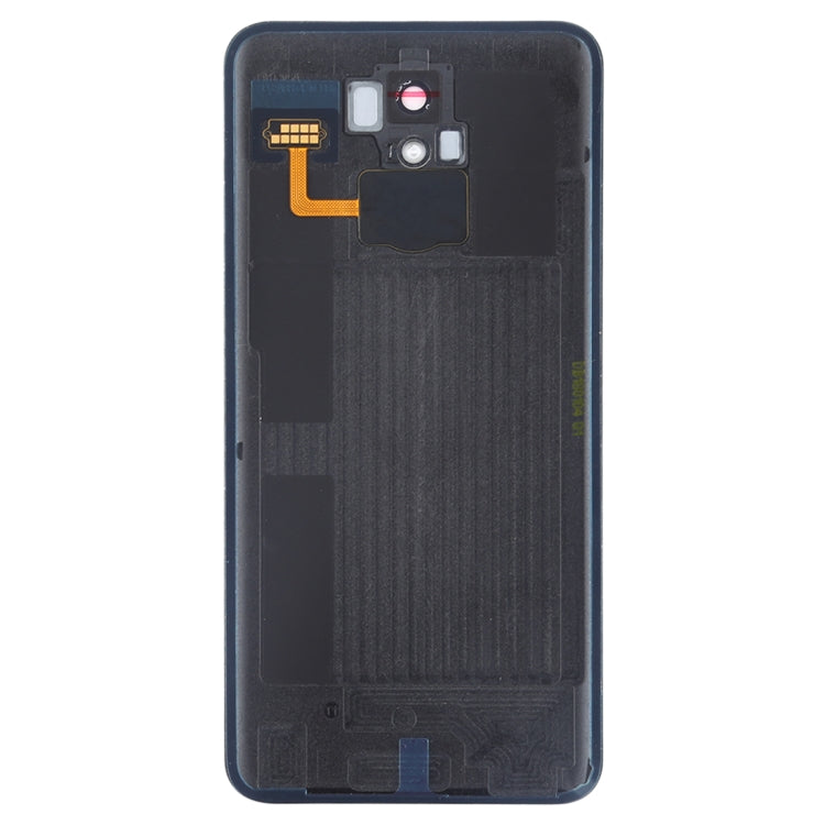 Battery Back Cover with Camera Lens & Fingerprint Sensor for LG Q7 / Q7+(Black)