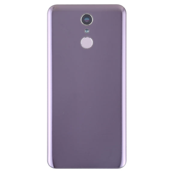 Battery Back Cover with Camera Lens & Fingerprint Sensor for LG Q7 / Q7+(Purple)