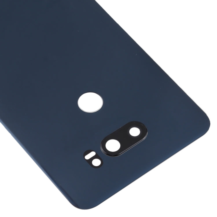 Battery Back Cover with Camera Lens for LG V30 / VS996 / LS998U / H933 / LS998U / H930(Blue)