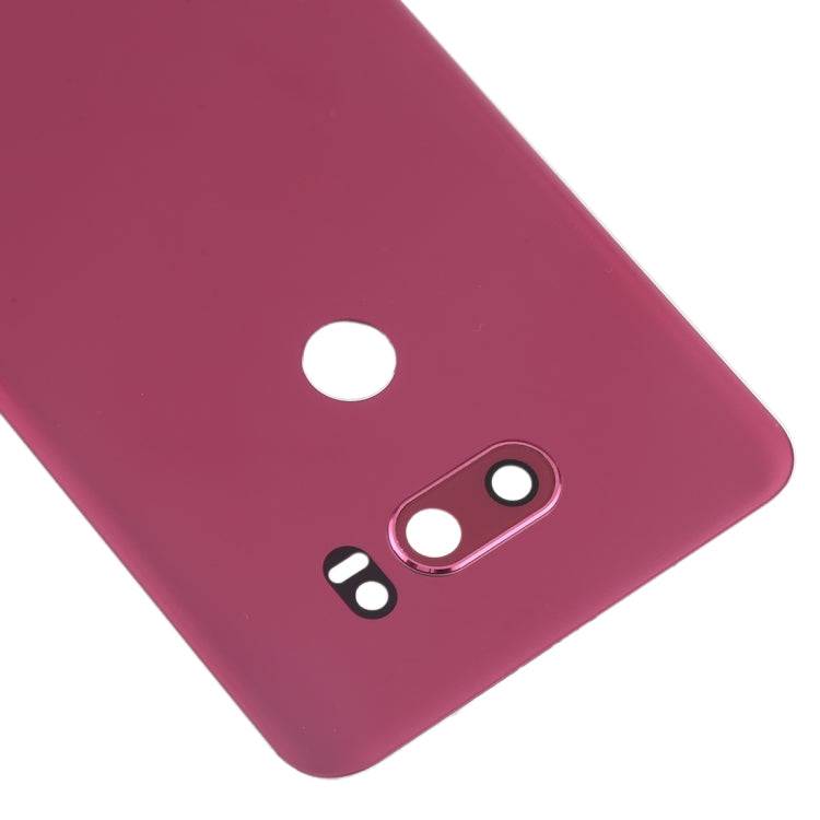 Battery Back Cover with Camera Lens for LG V30 / VS996 / LS998U / H933 / LS998U / H930(Red)