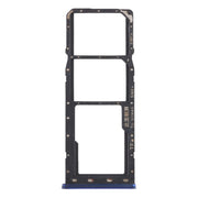 For OPPO Realme 3 Pro / Realme X Lite SIM Card Tray + SIM Card Tray + Micro SD Card Tray (Blue)