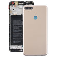 Back Cover with Side Keys for Huawei Y7 (2018)(Gold) - Back Cover by PMC TechLife | Online Shopping South Africa | PMC TechLife | Buy Now Pay Later Mobicred