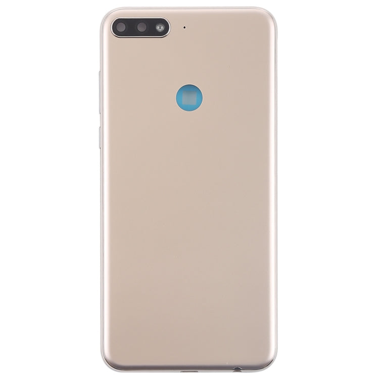 Back Cover with Side Keys for Huawei Y7 (2018)(Gold)