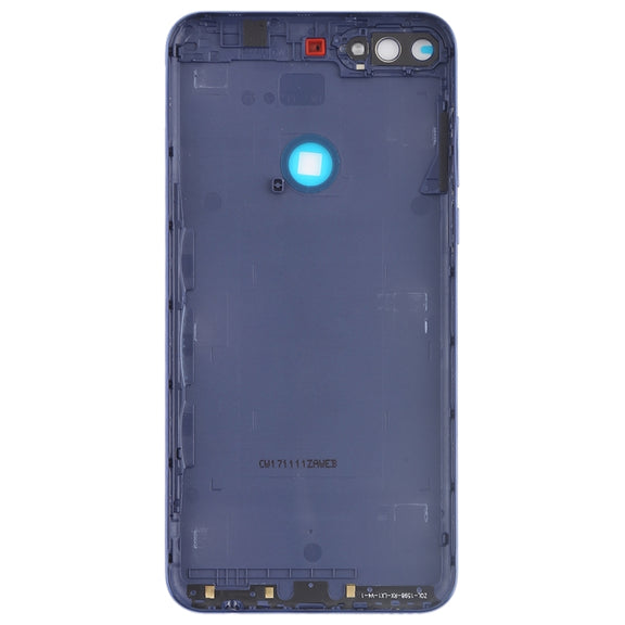 Back Cover with Side Keys for Huawei Y7 (2018)(Blue)