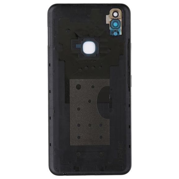 For Vivo Y85 Back Cover with Camera Lens Side Keys (Black)