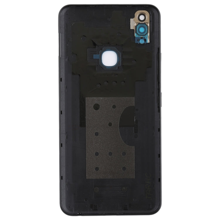 For Vivo Y85 Back Cover with Camera Lens Side Keys (Black)