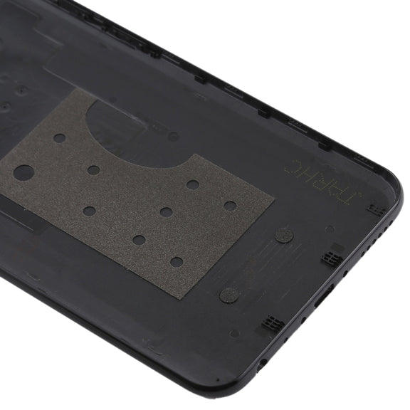 For Vivo Y85 Back Cover with Camera Lens Side Keys (Black)