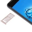 For Huawei Enjoy 7 Plus / Y7 Prime SIM Card Tray & SIM / Micro SD Card Tray(Gold) - Card Socket by PMc TechLife | Online Shopping South Africa | PMc TechLife | Buy Now Pay Later Mobicred