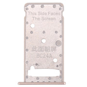 For Huawei Enjoy 7 Plus / Y7 Prime SIM Card Tray & SIM / Micro SD Card Tray(Gold)