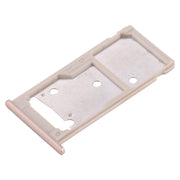 For Huawei Enjoy 7 Plus / Y7 Prime SIM Card Tray & SIM / Micro SD Card Tray(Gold)