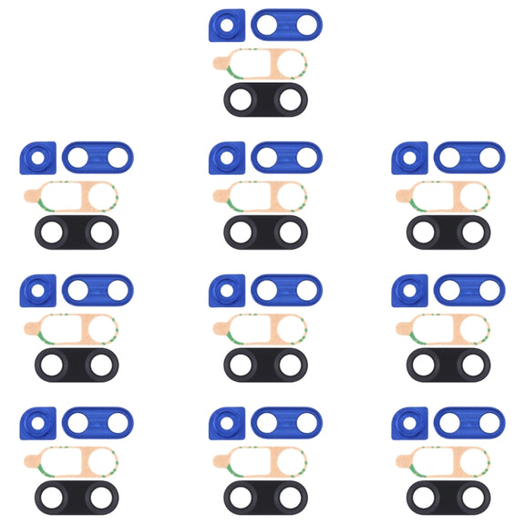 For Huawei Nova 4 10pcs Camera Lens Cover (Blue)