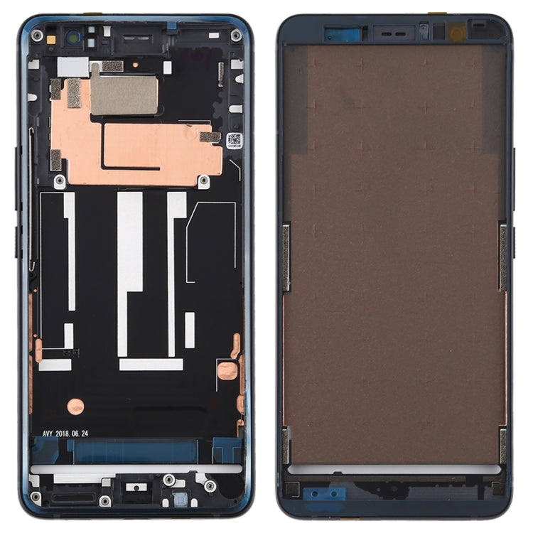 Middle Frame Bezel Plate for HTC U11+ (Black)