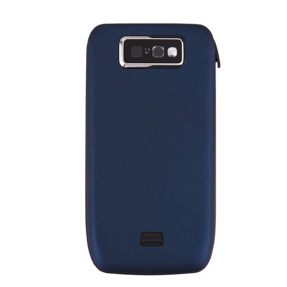 Full Housing Cover (Front Cover + Middle Frame Bezel + Battery Back Cover + Keyboard) for Nokia E63(Dark Blue)
