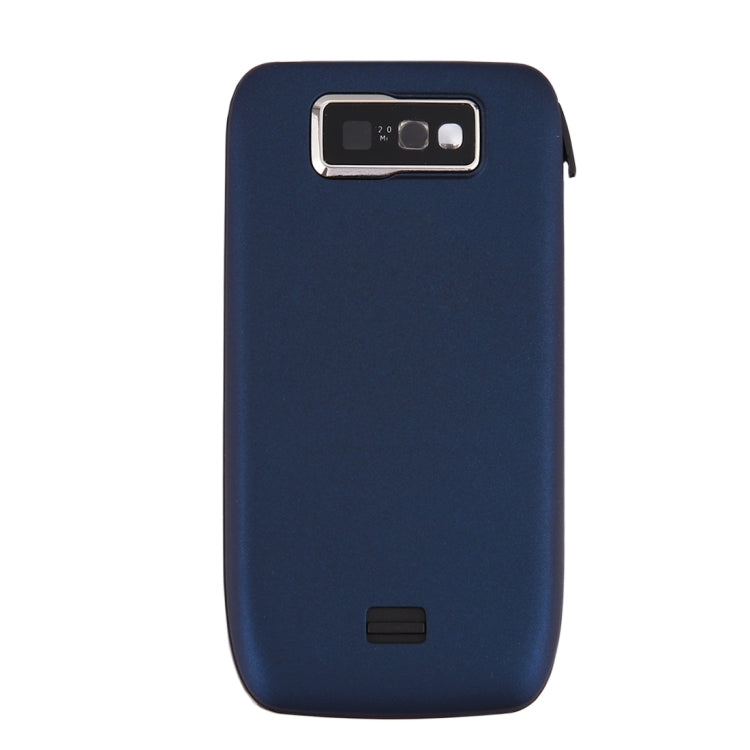 Full Housing Cover (Front Cover + Middle Frame Bezel + Battery Back Cover + Keyboard) for Nokia E63(Dark Blue)