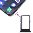 For vivo S5 SIM Card Tray + SIM Card Tray (Black) - Card Socket by PMc TechLife | Online Shopping South Africa | PMc TechLife | Buy Now Pay Later Mobicred