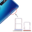 For Vivo S1 Pro SIM Card Tray + SIM Card Tray + Micro SD Card Tray (Silver) - Card Socket by PMc TechLife | Online Shopping South Africa | PMc TechLife | Buy Now Pay Later Mobicred