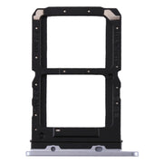 For Realme X2 Pro SIM Card Tray + SIM Card Tray (Silver)