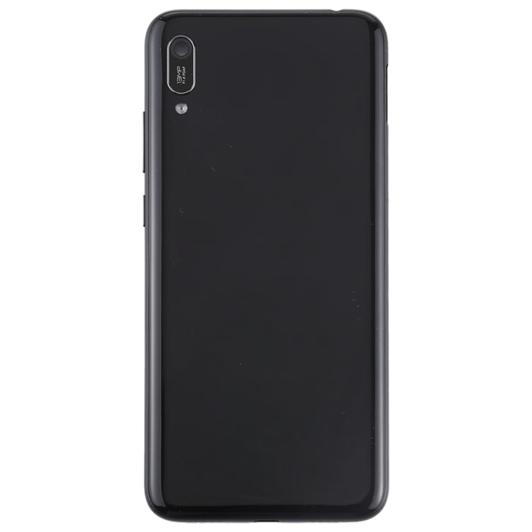 Battery Back Cover with Camera Lens & Side Keys for Huawei Enjoy 9e(Black)