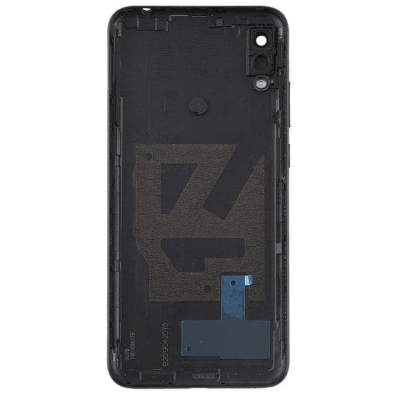Battery Back Cover with Camera Lens & Side Keys for Huawei Enjoy 9e(Black)