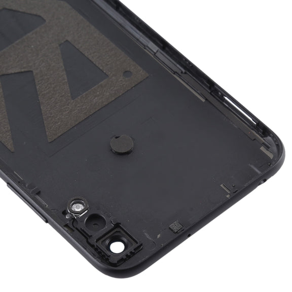 Battery Back Cover with Camera Lens & Side Keys for Huawei Enjoy 9e(Black)