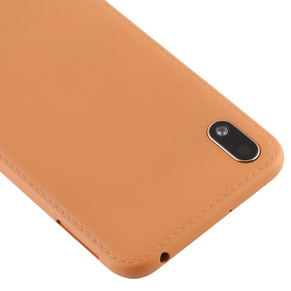 Battery Back Cover with Camera Lens & Side Keys for Huawei Y5 (2019)(Coffee)