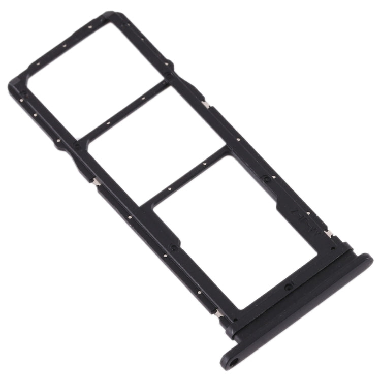 SIM Card Tray + SIM Card Tray + Micro SD Card Tray for Huawei Honor Play 3 (Black)