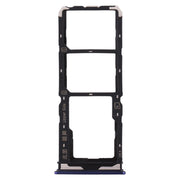For Vivo  Y7s SIM Card Tray + SIM Card Tray + Micro SD Card Tray (Purple)