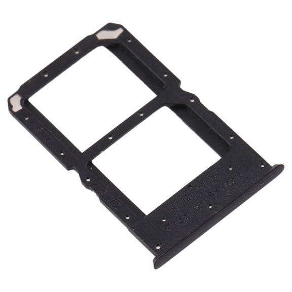 For OPPO Reno Z SIM Card Tray + SIM Card Tray (Black)