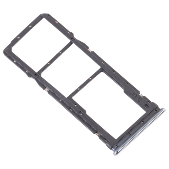 SIM Card Tray + SIM Card Tray + Micro SD Card Tray for Xiaomi Redmi Note 8 (Silver)