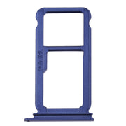 For Huawei P10 Plus SIM Card Tray & SIM / Micro SD Card Tray(Blue)