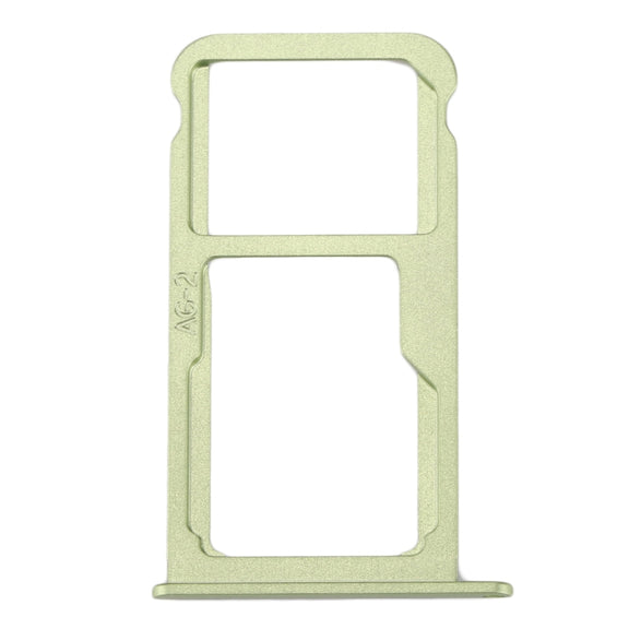 For Huawei P10 SIM Card Tray & SIM / Micro SD Card Tray(Green)