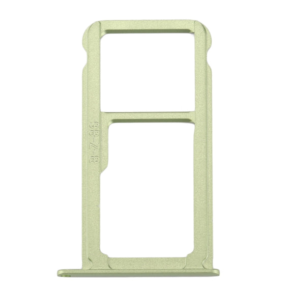 For Huawei P10 SIM Card Tray & SIM / Micro SD Card Tray(Green)