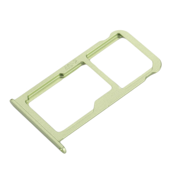 For Huawei P10 SIM Card Tray & SIM / Micro SD Card Tray(Green)