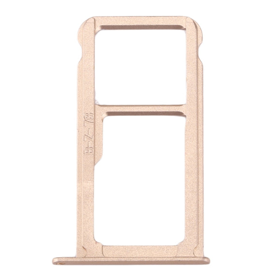 For Huawei P10 SIM Card Tray & SIM / Micro SD Card Tray(Gold)