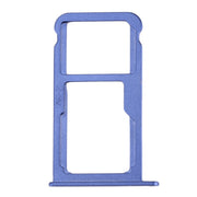 For Huawei P10 SIM Card Tray & SIM / Micro SD Card Tray(Blue)