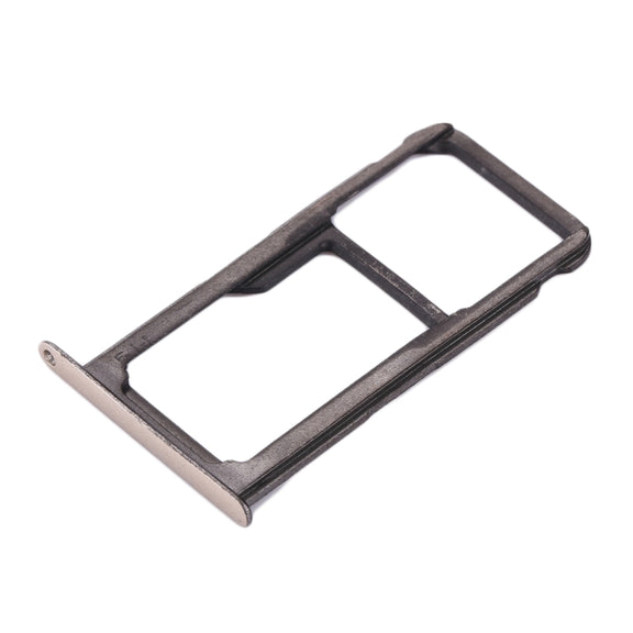 For Huawei P10 Lite SIM Card Tray & SIM / Micro SD Card Tray(Gold)